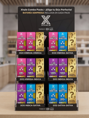 Xhale Combo Pack  | Dos Carts Xhale de Wax HHC-HHCP-HHCA 1000 mg + Batería Sorpresa Ajustable para Cartucho de Wax