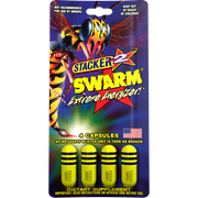 Stacker2 | Swarm extreme energizer cafeína 300 mg/pza | 4 pieza