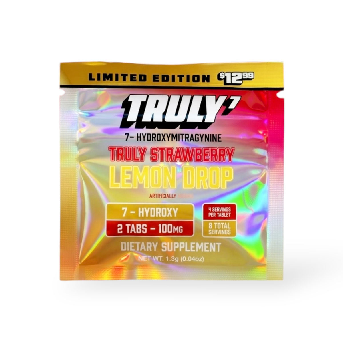 Truly 7 | Tableta 7-Hidroximitraginina 50 mg/pza | 2 piezas