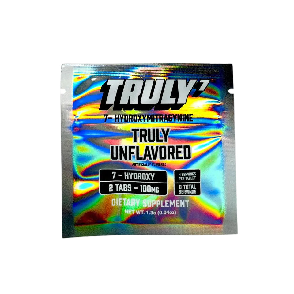 Truly 7 | Tableta 7-Hidroximitraginina 50 mg/pza | 2 piezas