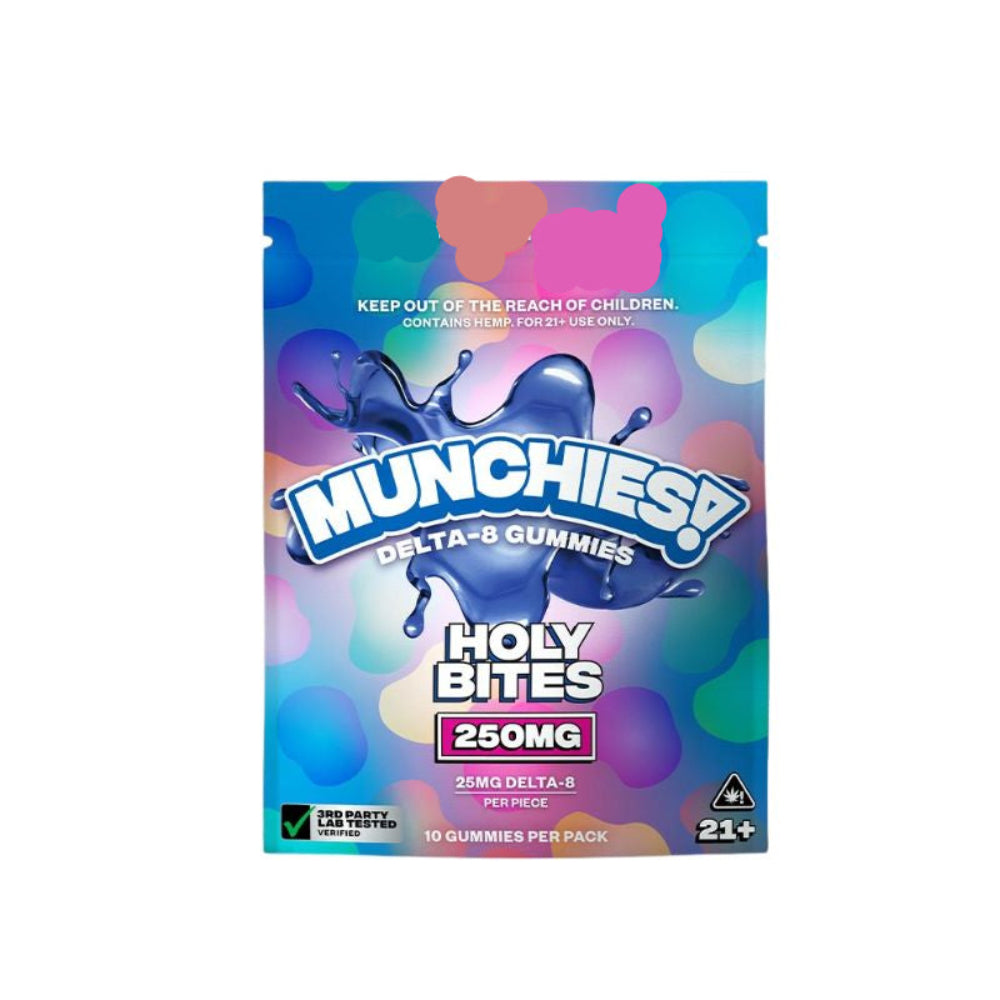 Delta Munchies | Gomitas Delta 8 THC 25 mg/pza | 10 piezas