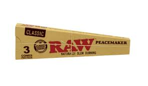 RAW | Hasta 720 Conos Pre Rolados Classic 1 1/4, King Size, Single Size, Peacemaker, 98 mm | 1 pieza
