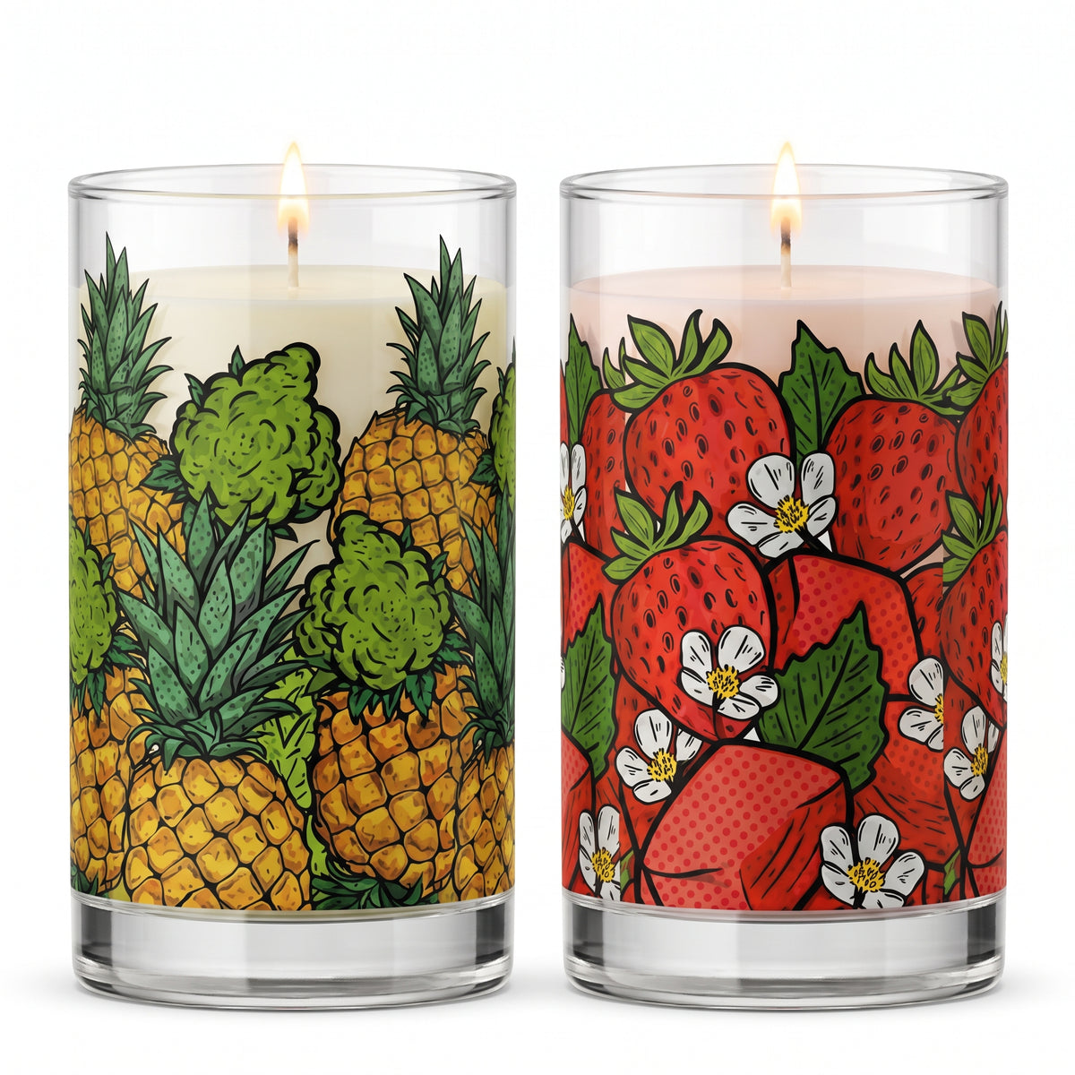 Six Seven Canna River | 2 VELAS de WAX + VASO para VELA 510 (Envío solo CDMX & Z. Metro)