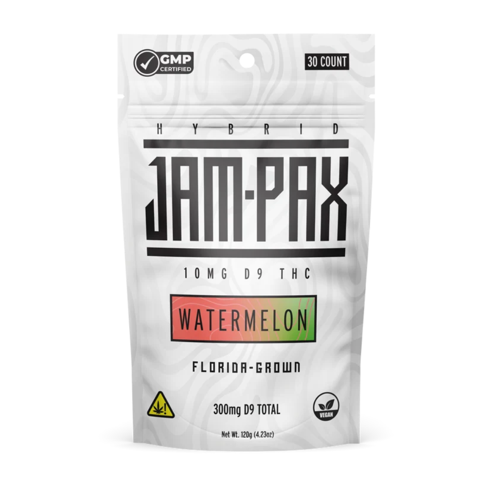 JAM-PAX | Gomitas Delta 9 THC 30 mg/pza | 30 piezas