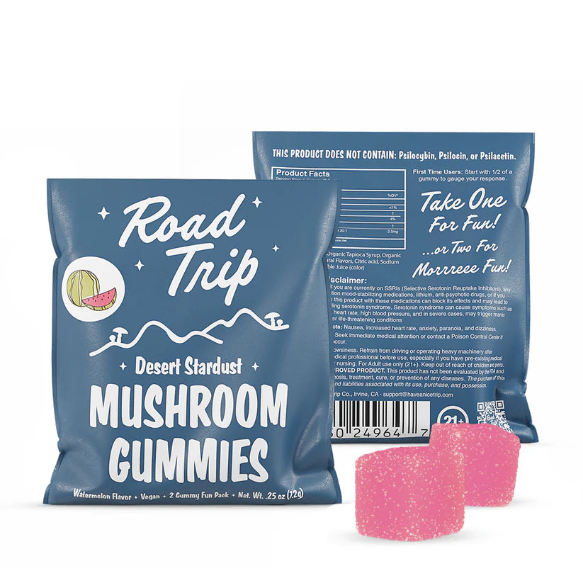 Road Trip | Gomitas Nootropicos + Melena de león | 2 piezas