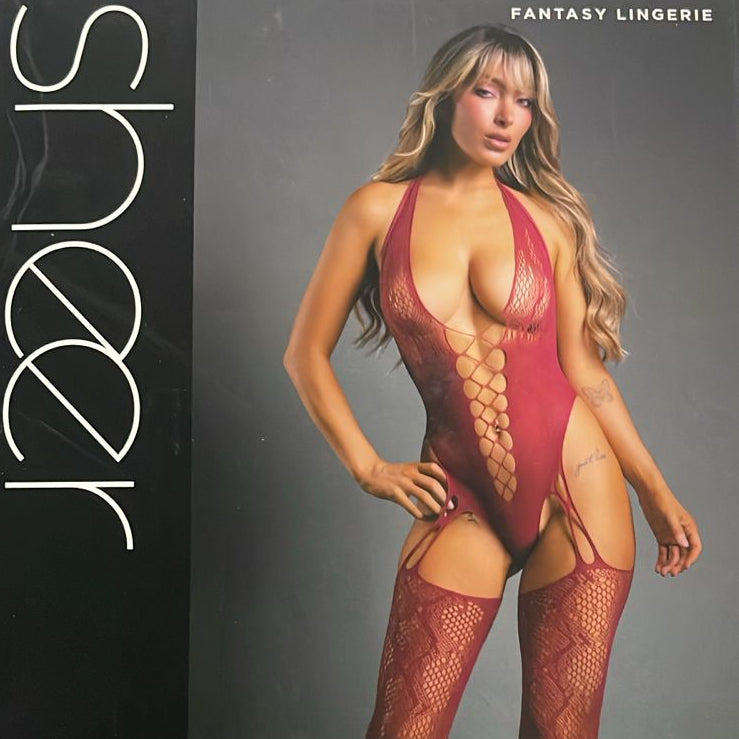 Sheer | Pretty Poison Crotchless Teddy Body | 1 pieza