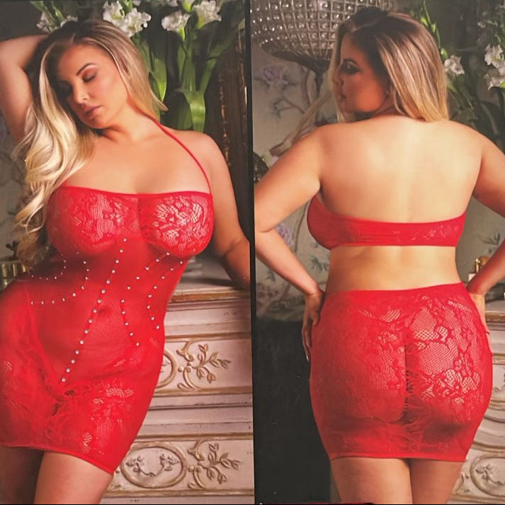 Vixen | Feel the heat vestido con cuentas | 1 pieza