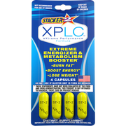 Stacker2 | XPLC capsulas energéticas cafeína 150 mg/pza | 4 pieza