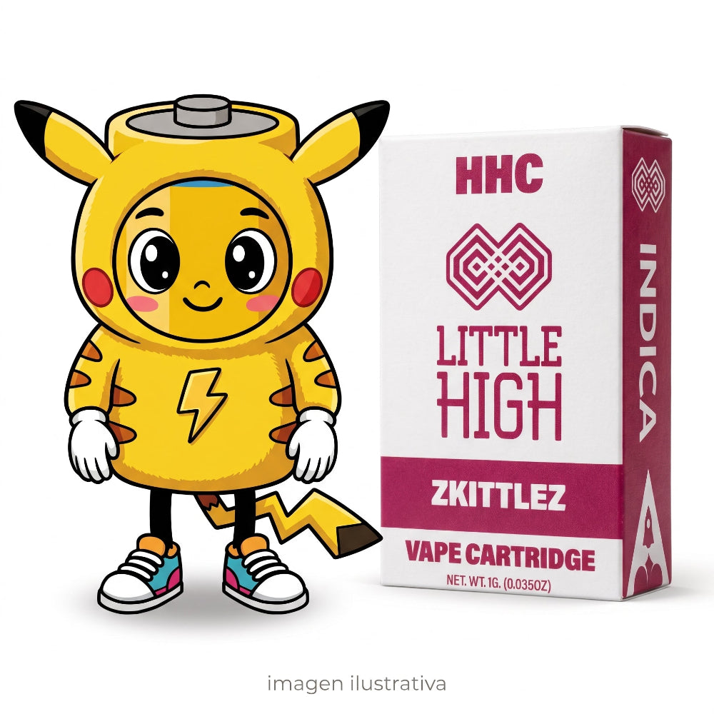 High Voltage | Little High Cartucho Desechable HHC 1000 mg (1 ml) + Bateria 510