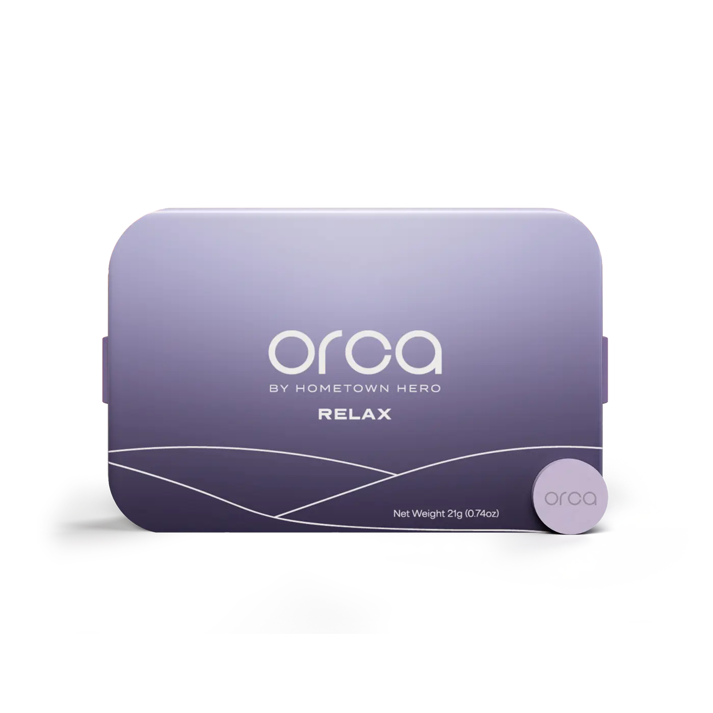 Hometown Hero | Orca Relax CBD 25 mg/pza + CBN 5 mg/pza | 30 piezas