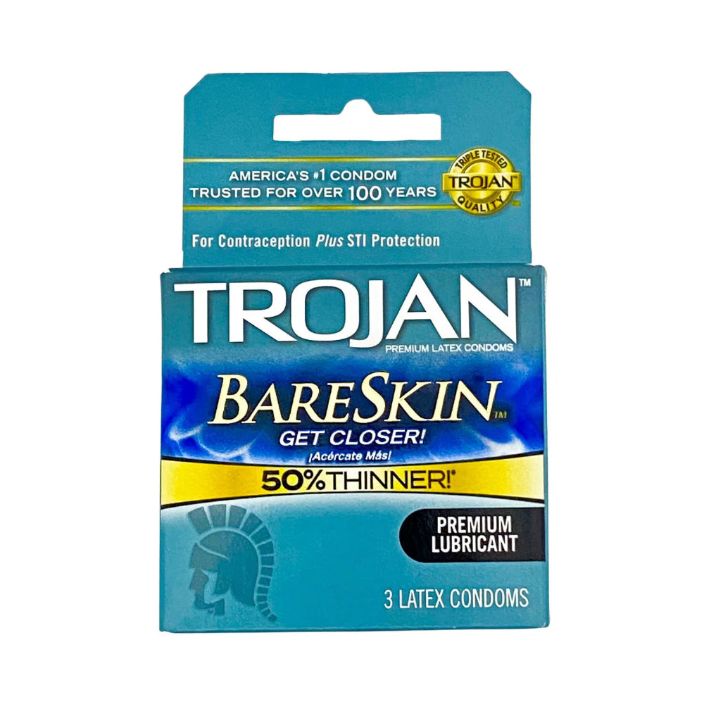 Trojan | Condones de Látex | 3 piezas