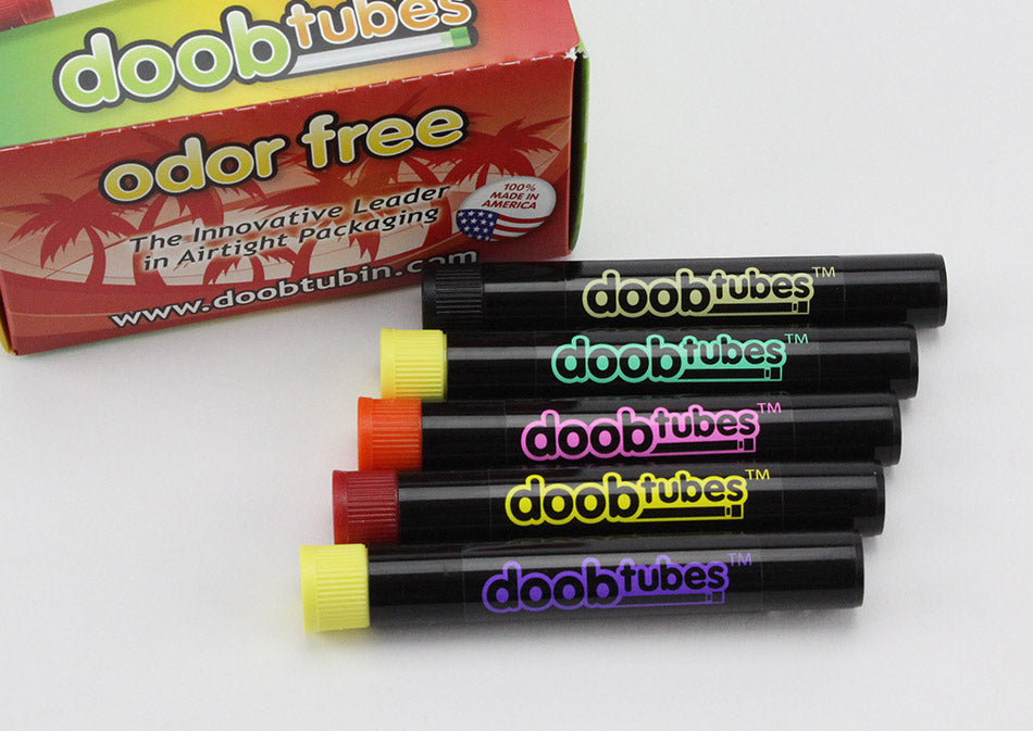 Doob Tubes | Tubo Portátil para guardar cigarrillos (Color Aleatorio) | 1 pieza