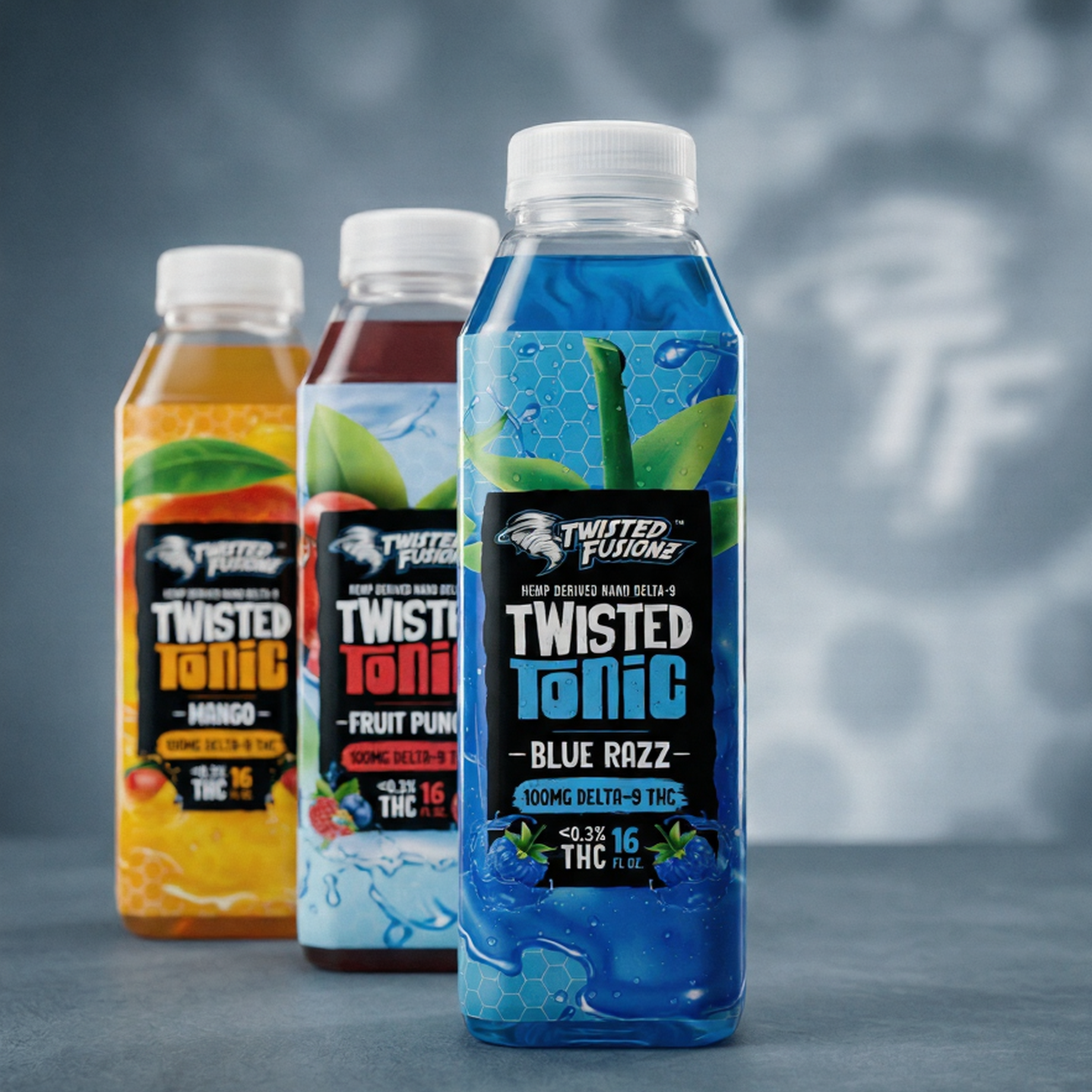 Twisted Fusionz | 100mg Delta-9 THC | 473 ml | 1 pieza