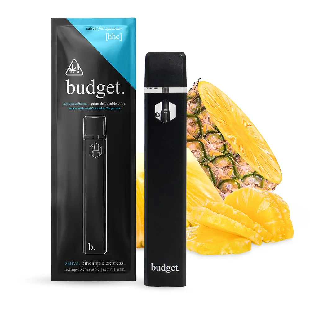 Budget | Vape Desechable Edición Limitada HHC 1000 mg | 1 ml | Pluma de Wax