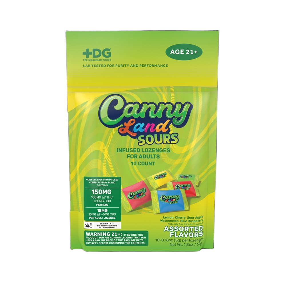 Candy Land | Dulces Delta 9 THC 10 mg/pza + CBD 5 mg/pza | 10 piezas