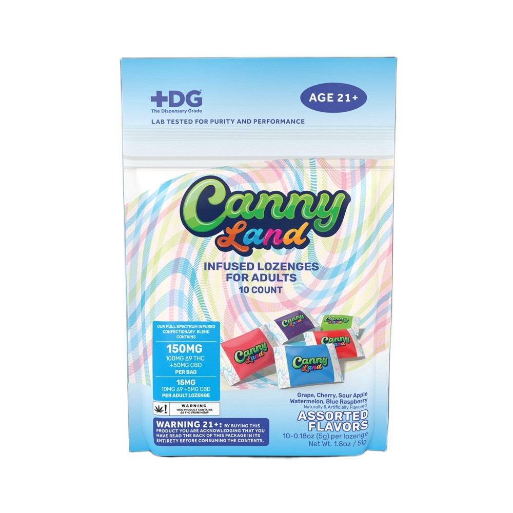 Candy Land | Dulces Delta 9 THC 10 mg/pza + CBD 5 mg/pza | 10 piezas