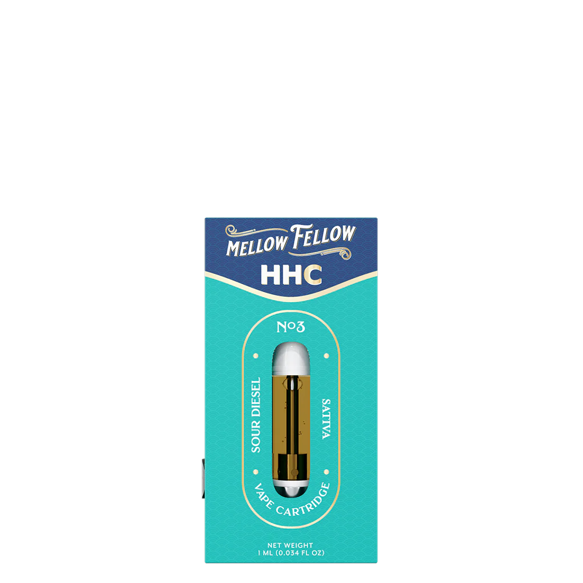 Mellow Fellow | Cartucho de Wax PREMIUM HHC 1000 mg | 1 ml
