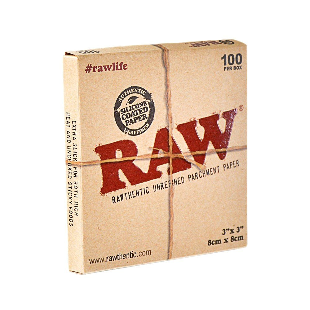 RAW | 100 Parchment Squares | 1 Pieza
