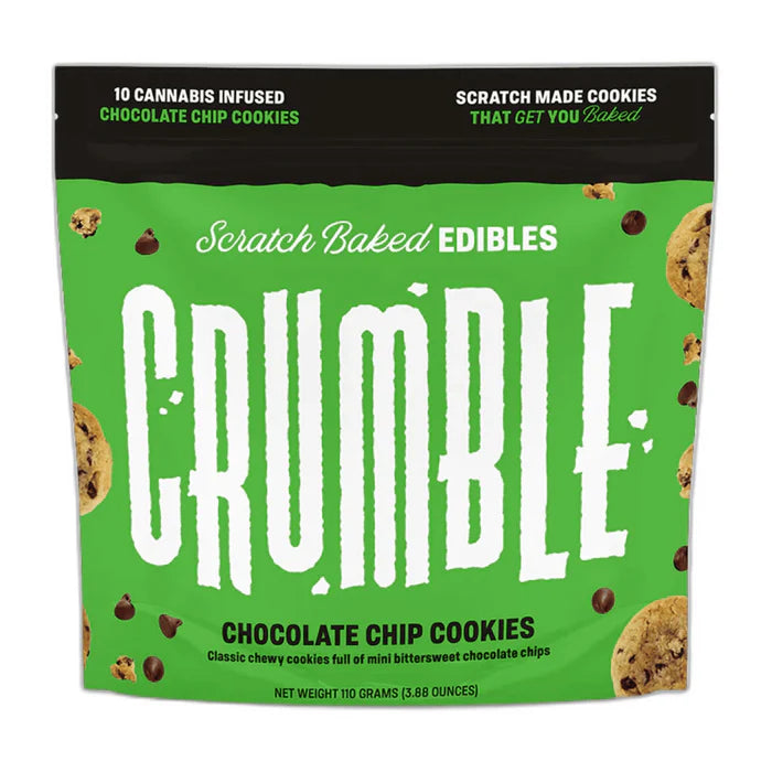 Crumble | Galletas-Brownies Delta 9 THC 30 mg/pza | 10 piezas