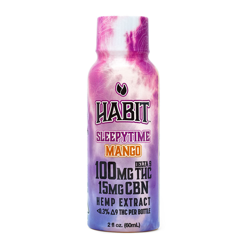 Habit | Bebidas Shots Sleepy Time Delta 9 THC 100 mg/pza + CBN 15 mg/pza | 1 pieza