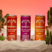 Willie's| Seltzer Willie's Remedy D9 THC 10mg/pza | 355 ml | 1 pieza