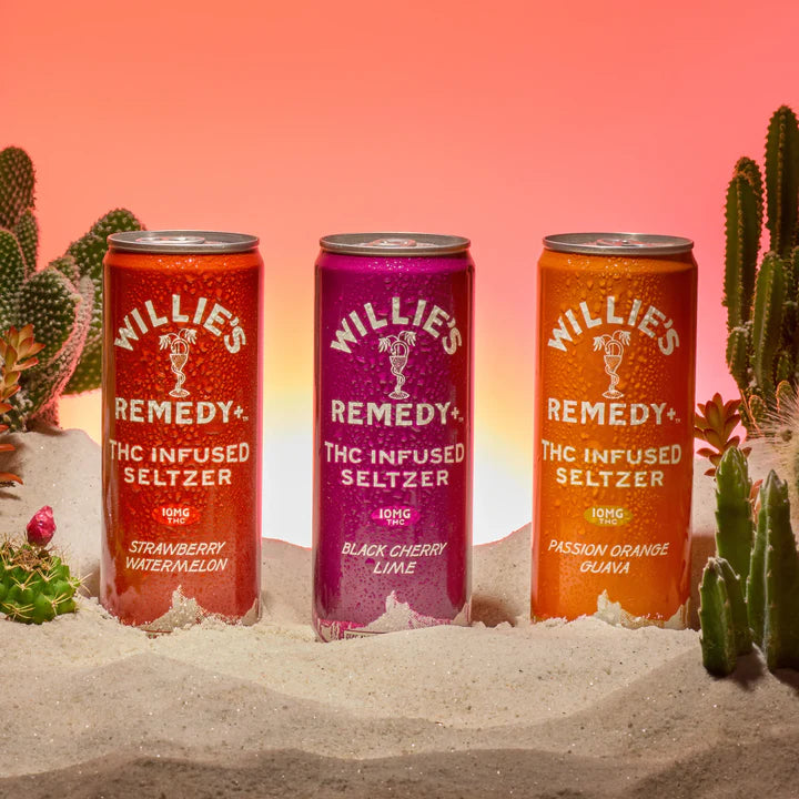 Willie's| Seltzer Willie's Remedy D9 THC 10mg/pza | 355 ml | 1 pieza