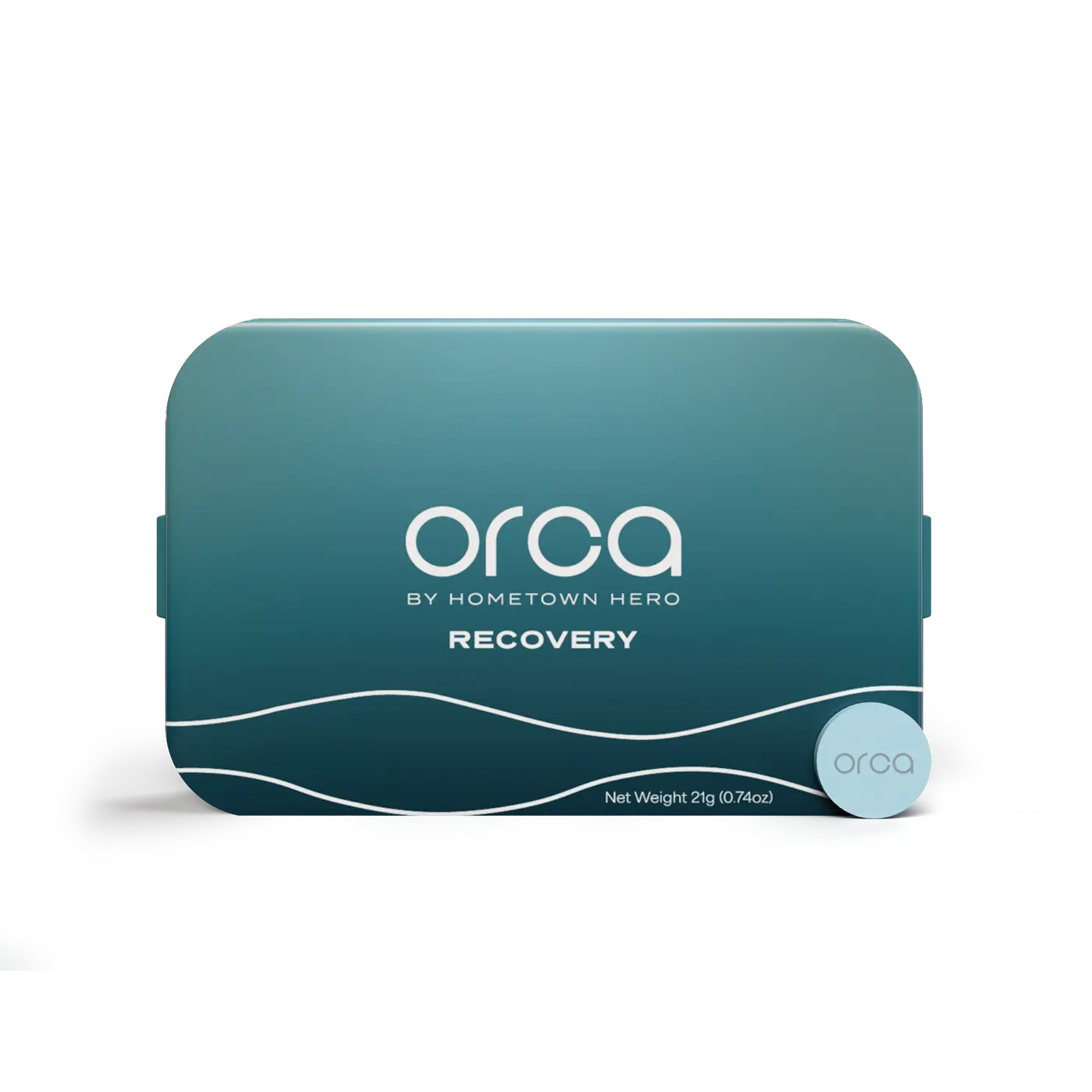 Hometown Hero | Orca Recove Microdose Delta 9 THC 10mg/pza + L-Theanine 150 mg/pza + Magnesium 68mg/pza | 30 piezas