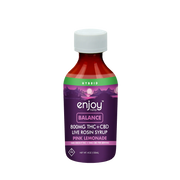 Enjoy | Jarabe Delta 9 THC 400 mg + CBD 400 mg | 120 ml