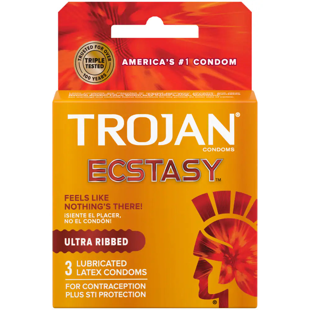 Trojan | Condones de Látex | 3 piezas