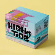 God´s Beard Cult | SIX PACK High Tide Bebida Delta 9 THC 5mg/pza + HHC 7mg/pza | 355 ml | 6 piezas