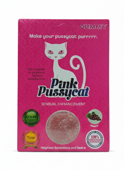 Pink Pussycat | Gomita de Mejora Intima | 1 pieza
