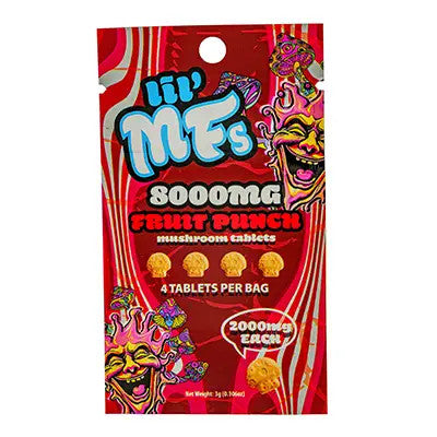 lil MF´s | Tabletas de Nootropicos 2000 mg/pza | 1 o 4 piezas