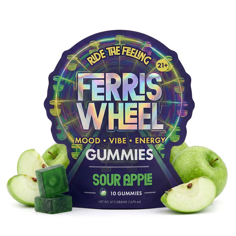 Ferris Wheel |Daily Mood Gummies Kanna + Nootrópicos | 10 piezas