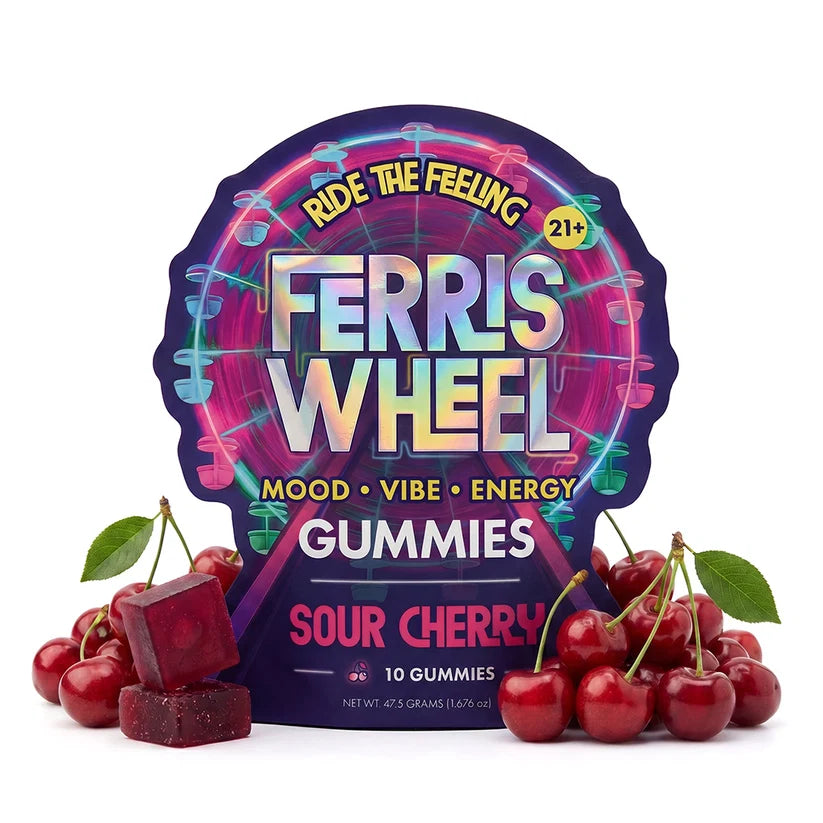 Ferris Wheel |Daily Mood Gummies Kanna + Nootrópicos | 10 piezas
