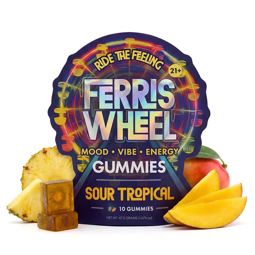 Ferris Wheel |Daily Mood Gummies Kanna + Nootrópicos | 10 piezas