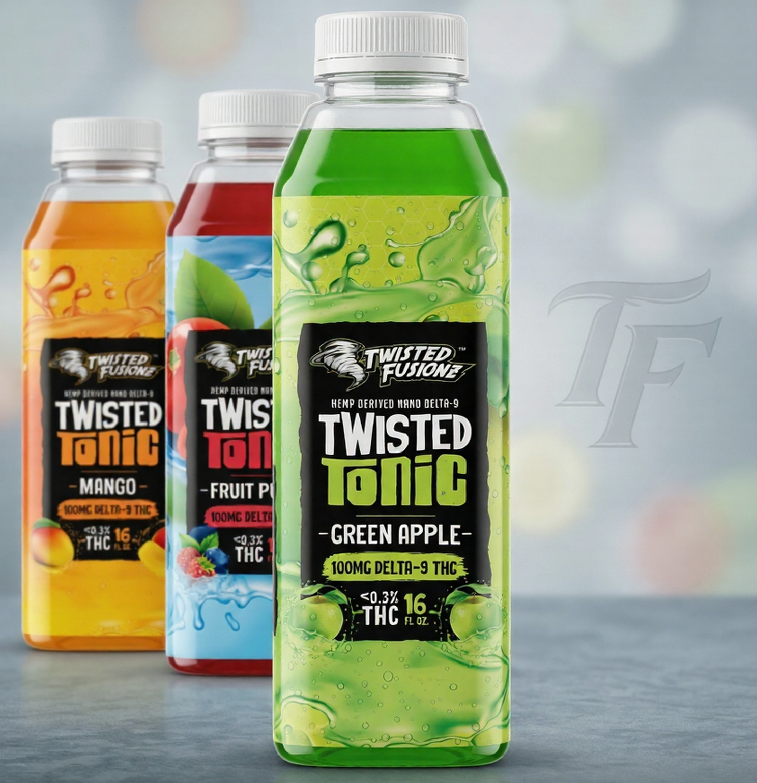 Twisted Fusionz | 100mg Delta-9 THC | 473 ml | 1 pieza