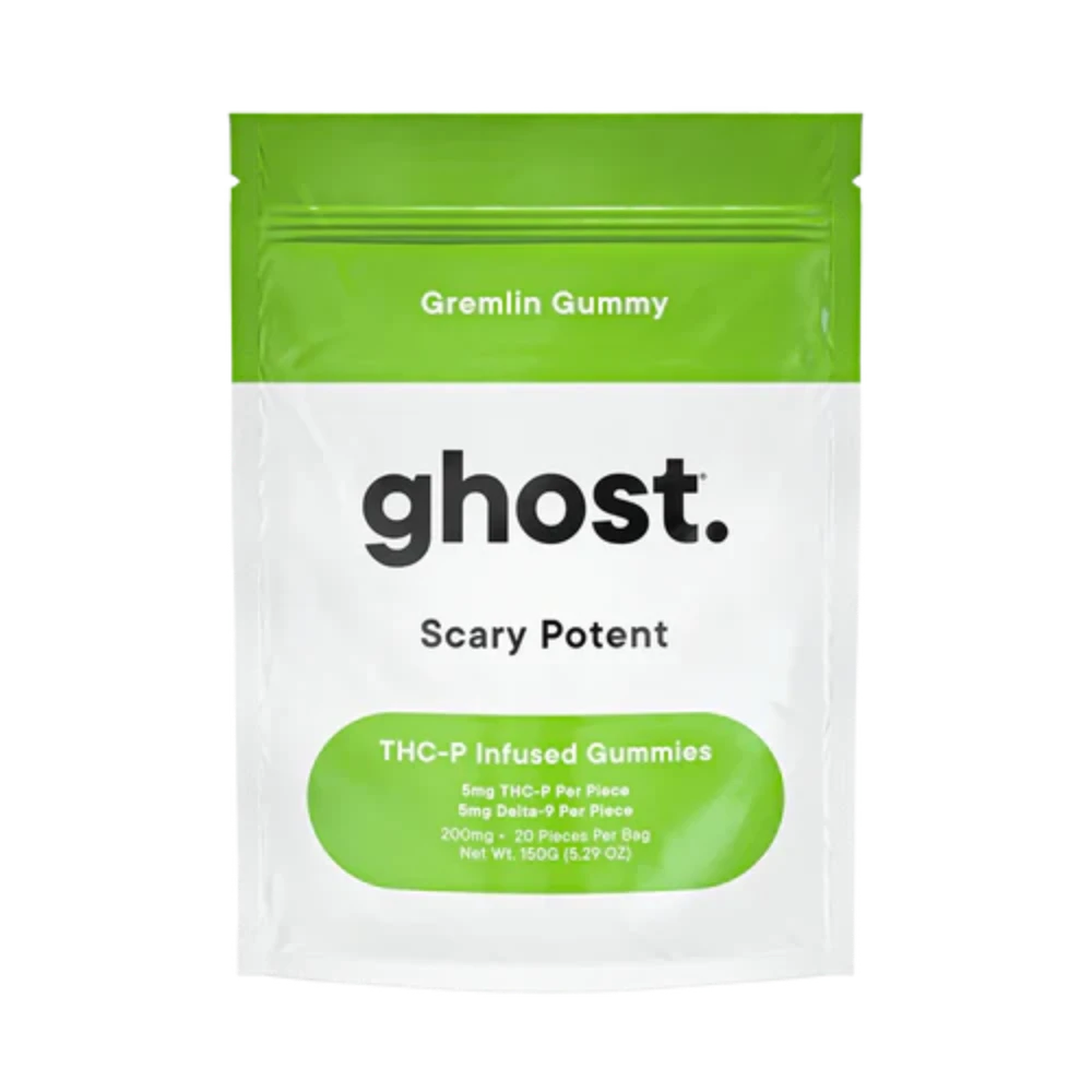 Ghost | Gomitas Reaper Delta 9 THC 5 mg/pza + THC-P 5 mg/pza | 2 o 20 piezas