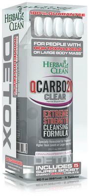 Herbal Clean | QCARBO20 Bebida de Limpieza Desintoxicante 591ml | 1 pieza