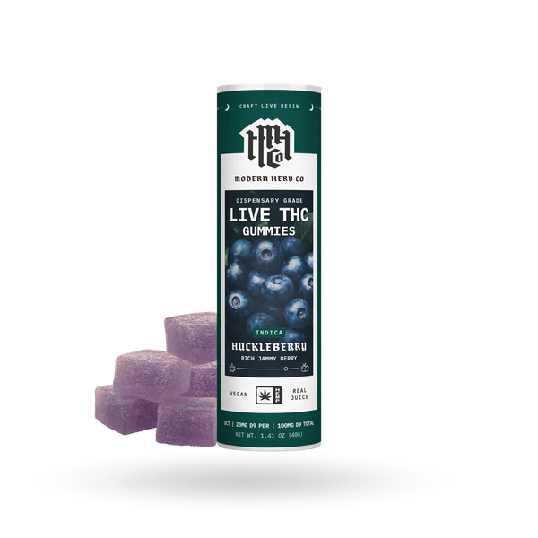 Modern Herb Co | Gomitas Noche Delta 9 THC Live Resin 20 mg/pza + CBN 10 mg/pza + CBC 4 mg/pza | 1 o 5 piezas