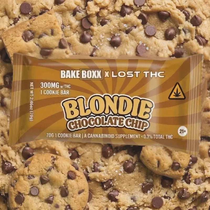 Lost THC | Brownie Delta 9THC 150 mg/pza + CBD 150 mg/pza | 1 pieza