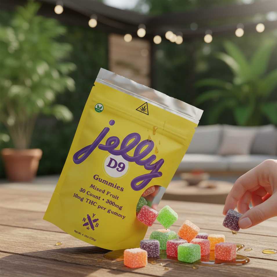 Jelly | Mix Fruit Gomitas Delta 9 THC 10 mg/pza | 30 piezas