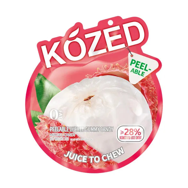 Kozed | Gomitas Pelables Sin THC | 75gr