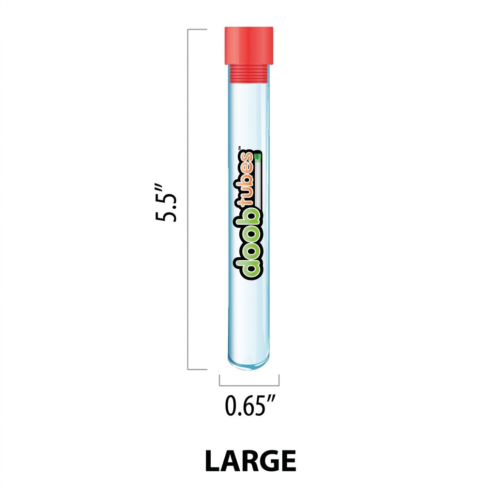 Doob Tubes | Tubo Portátil para guardar cigarrillos (Color Aleatorio) | 1 pieza