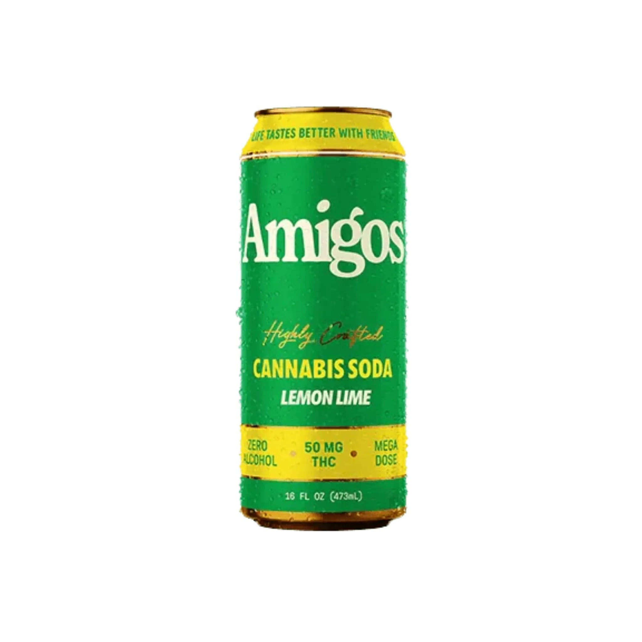 Amigos | Bebidas Delta 9 THC 50 mg/pza | 473 ml | 1 pieza