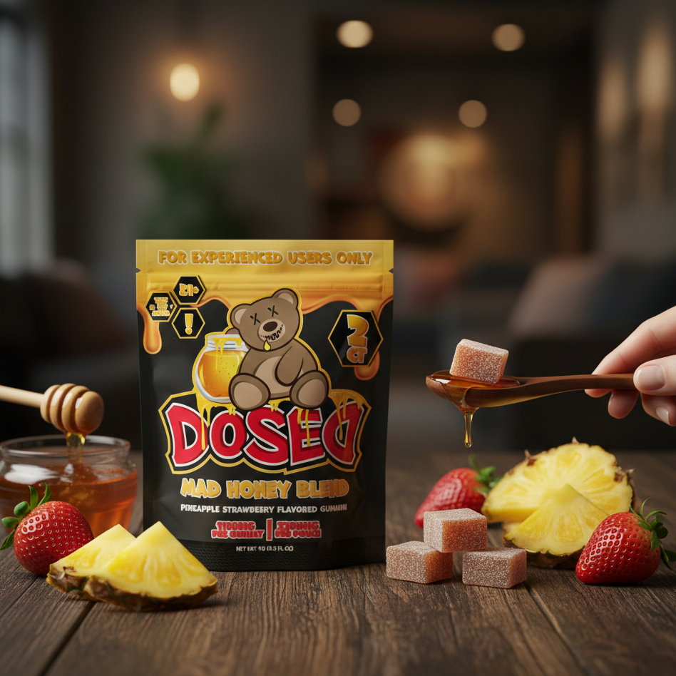 Dosed |Gomitas de mejora sexual Mad Honey 9g | 2 piezas