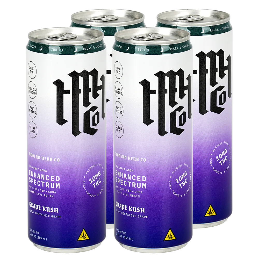Modern Herb CO | Soda Craft D9 THC 10mg/pza + CBN 4mg/pza + CBC 1 mg/pza | 355 ml | 1 pieza