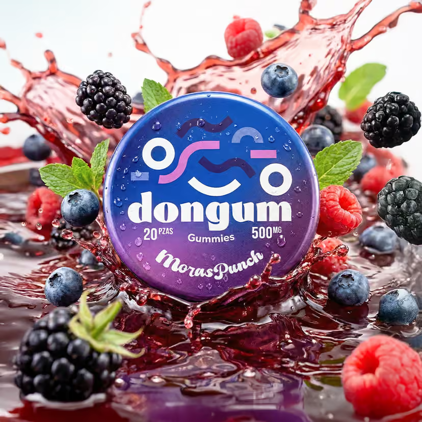 Dongum | Gomitas Delta 8 THC 25 mg/pza | 20 piezas