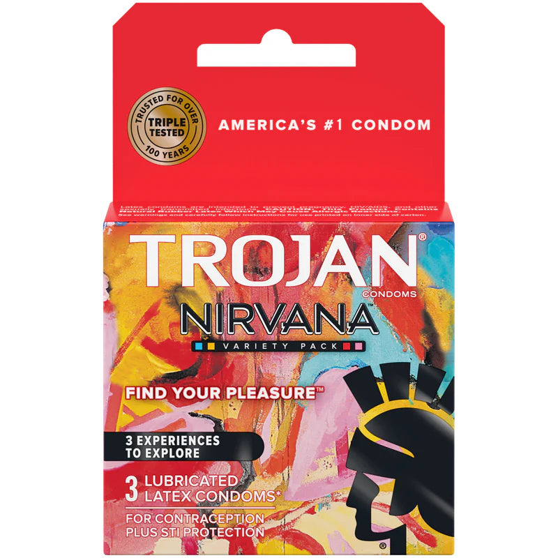 Trojan | Condones de Látex | 3 piezas