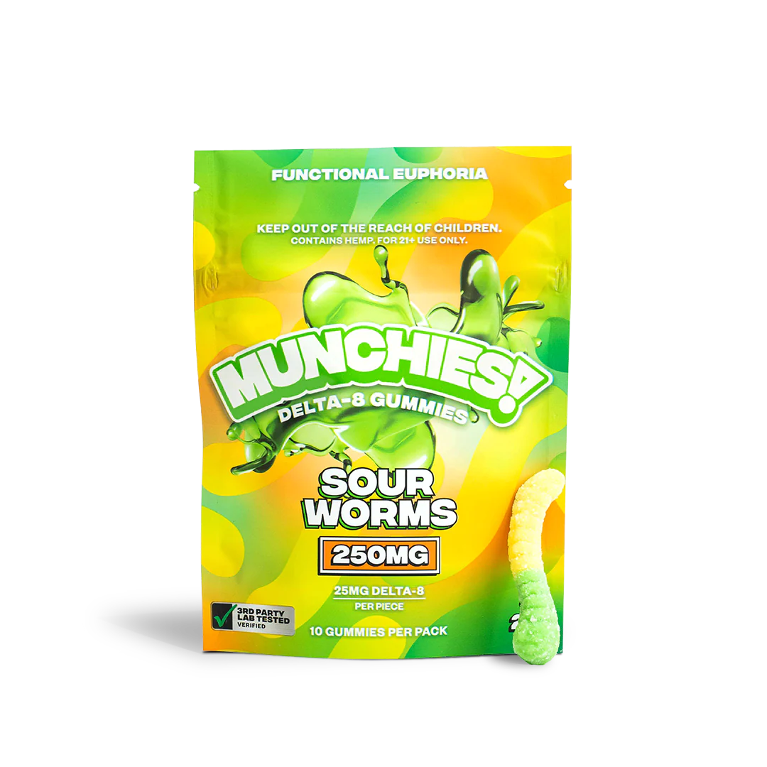 Delta Munchies | Gomitas Delta 8 THC 25 mg/pza | 10 piezas
