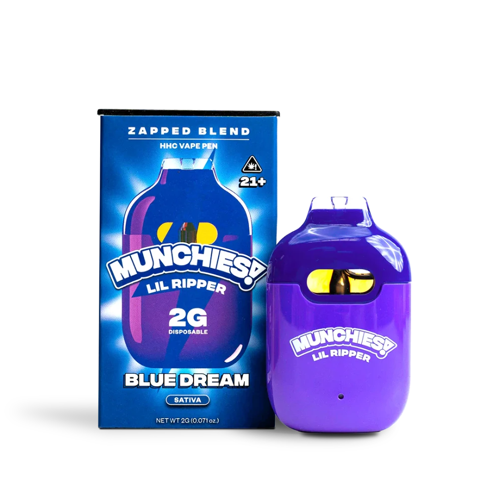 Delta Munchies | Vape Desechable HHC 2000 mg | 2 ml | Pluma de Wax